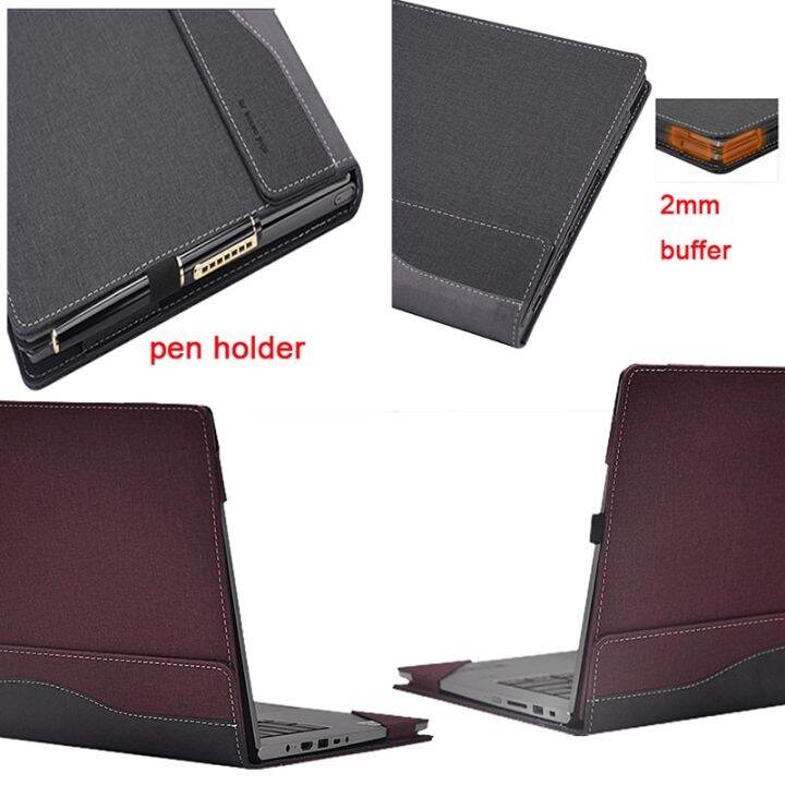 เคสสำหรับอัสซุส-vivobook-vivobook14ฝาพับ14-tm420สำหรับกระเป๋าแล็ปท็อป-tp470กระเป๋าเคสโน้ตบุ๊กที่ถอดออกได้ของขวัญสไตลัสผิวป้องกัน