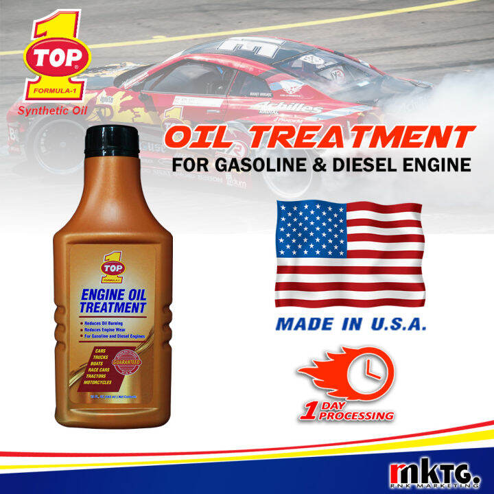 TOP1 Engine Oil Treatment 443mL BY BOX Lazada PH