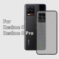 Realme 8 7 7i 6 6i 6s 5 5i 5s Pro ซิลิโคน กันกระแทก เคลือบด้าน ใส ป้องกันกล้อง เคส