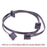 5Pin ถึง3 IDE 4Pin ทำมุม Molex สายเคเบิล V1300สำหรับเย็น Master MWE ทอง550 650 750 V550 V850 V700 V1000 V1200แพลทินัมเงียบ Pro ทอง1200W M1000 M600 V650 1500W 1000W 850โมดูลาร์ PSU M520ไฮบริด1300W 1050W 850W