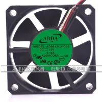 2023 AD0612LX-D90เดิม ADDA 6015 12V 0.14A 6CM เงียบพัดลมระบายความร้อนตามแนวแกน