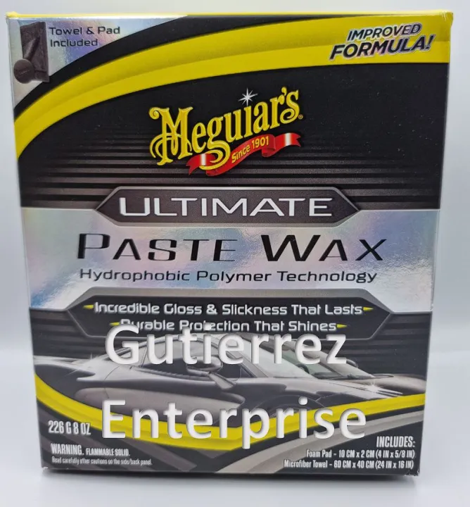 Meguiars Ultimate Paste Wax Lazada PH