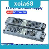 xoia68 Shop 400W DC12V 30A DC24V 15A Ultra Thin LED Power Supply Lighting Transformers Adapter Switch 400W AC170-265V For LED Strips