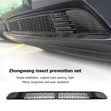 For 2024 Tesla Model 3 Highland Lower Bumper Anti Insect Net Anti Dust  Proof Inner Vent Grille Cover Insect-proof Front Cover