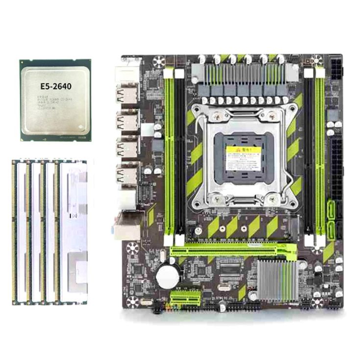 x79-motherboard-set-xeon-e5-2640-cpu-e5-2640-with-lga2011-combos-4pcs-x-4gb-16gb-memory-ddr3-ram-pc3-10600r-1333mhz