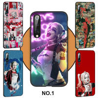 Casing หรับ OPPO A91 F15 A81 A92 A72 A52 A93 A94 Reno 2 2Z 2F 3 4 5 5K 6 4Z 6Z Lite Pro Plus A92S ni67 Harley quinn joker Cartoon Pattern Phone เคสโทรศัพท์