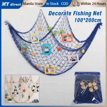 Shop Nautical Fishing Net Decoration with great discounts and