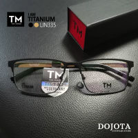 กรอบแว่นตาไทเทเนียม Toni Morgan รุ่น LIN335 - สีดำ/ทอง Black Golden