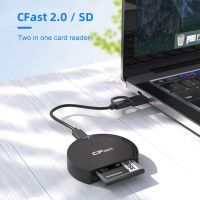 ▫ Card Reader Adapter 10Gbps High-speed Transmission USB3.2 Gen2 Card Reader Portable Support for CFast/SD 2-in-1 Adapter MAX 2TB