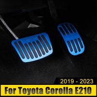 สำหรับ Toyota Corolla E210 2019 2020 2021 2022 2023ที่แก๊สเบรคและเร่งเครื่องรถไฮบริดที่ครอบแผ่นรองเท้าเหยียบที่ไม่ใช่เคสลื่น