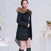 ♂◑⊙ Fashion Parkas Mujer Parka Padded Cotton Fur Jacket Big Size 4XL Coat for