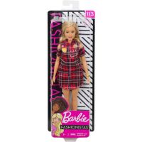 Barbie Fashionistas Doll #113 Original Body Type with Plaid Dress Nacw 40ex ตุ๊กตา บาร์บี้ แฟชั่นนิสต้า ของแท้