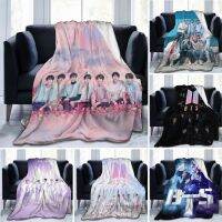 KPOP BANGTAN Boys V JIMIN SUGA Fleece Blanket Ultra Soft Flannel Blanket Digital Printed All Season