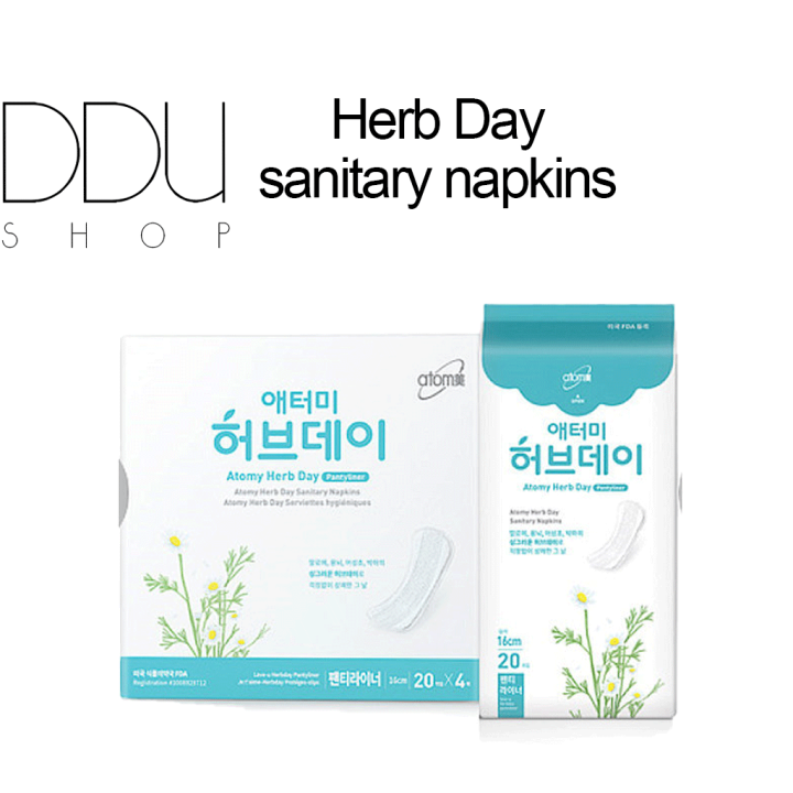 Atomy Herb Day sanitary napkins Lazada Singapore