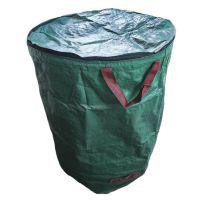 1 PCS Big Capacity Garden Bag Reusable Leaf Sack Foldable Garden Garbage Waste Collection Container Storage Bag 120L