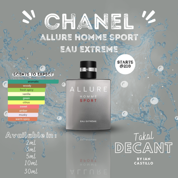 Allure Men Intense Inspired By Allure Homme Sport Eau Extreme