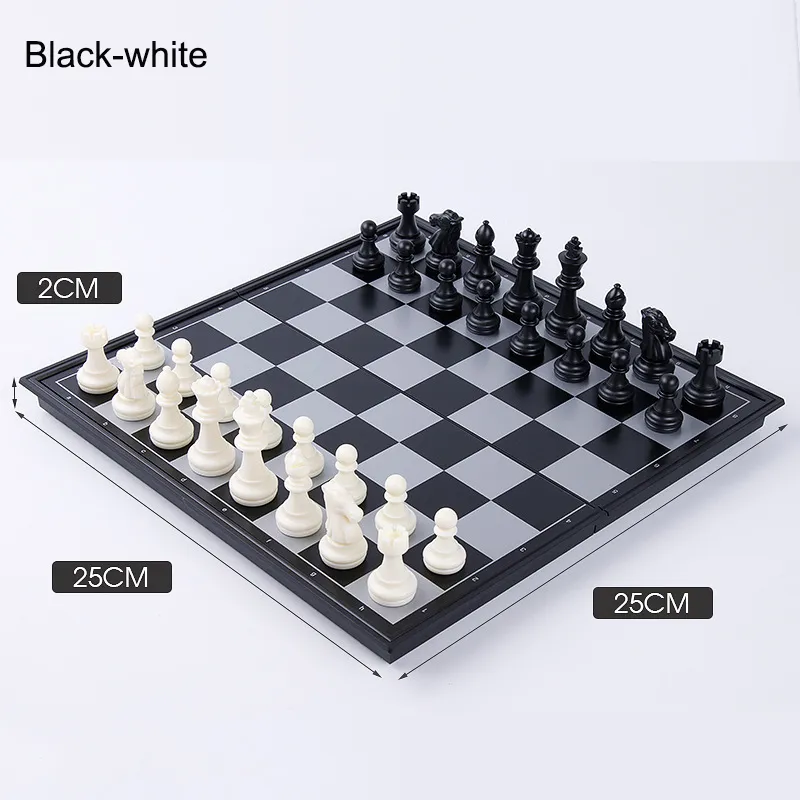 Kidzoo Travel Chess Set Mini Chess Set Kids Folding Magnetic Chess