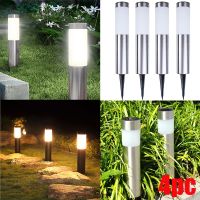 ✕☍✒ 4PC Lawn Lamps Garden Outdoor Waterproof Landscape Lighting For Pathway Patio Yard Lawn Outdoor Solar LED Light Home Decoration