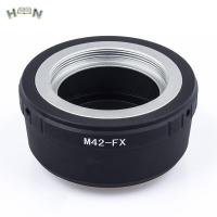 ส่วนลดวันหยุดแหวนอะแดปเตอร์เลนส์ M42 M42อะแดปเตอร์เลนส์ M42-FX M 42เลนส์สำหรับ Fujifilm X กล้องติดตั้งอะแดปเตอร์