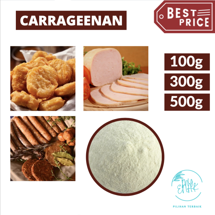 [Food Grade] Carrageenan Gum Halal 100g 300g 500g Gelling