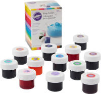 Wilton Icing Colors, 12-Count Gel-Based Food Color