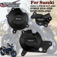 มีเคสป้องกันเครื่องยนต์สำหรับ DL650 SV650X SV650 Suzuki V-STROM 2018-2022ปลอกสำหรับ GB ป้องกันเครื่องยนต์ป้องกันรถจักรยานยนต์แข่ง