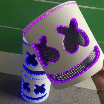 Boys Kids Marshmello Dj Mask Hoodies+pants Sets Carnival Party Cosplay  Costume | Fruugo NO