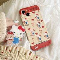 เคสโทรศัพท์การ์ตูนน่ารักลาย Hello Kitty สำหรับ iPhone 14 Pro Max ฝาหลังเคสโทรศัพท์มือถือนิ่มกันกระแทกสำหรับ iPhone 13 Pro Max Hello.kitty เคสโทรศัพท์เคสสำหรับ Apple 12 11 KT เคสห่อหุ้มแมว