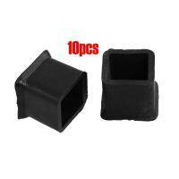 10 Pcs Furniture Chair Table Leg Rubber Foot Covers Protectors 20mm x 20mm