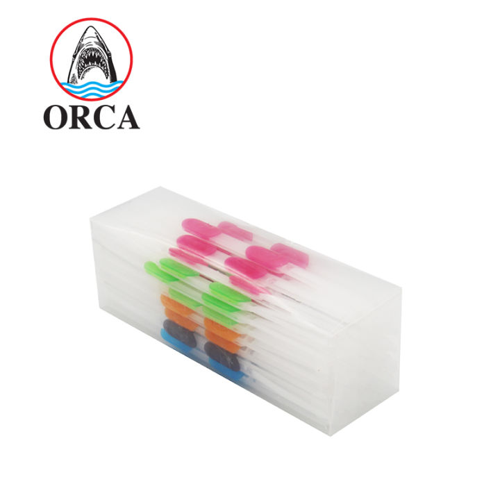 ลิ้นแฟ้ม-orca-ลิ้นแฟ้มพลาสติกคละสี-ftn-1-บรรจุ-50ชิ้น-กล่อง-จำนวน-1กล่อง-พร้อมส่ง