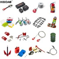 MIBIDAO รถ RC จำลองเครื่องมือตกแต่งสำหรับ1/10 TRX4 TRX6แกน SCX10 90046 AXI03007 Redcat D90อุปกรณ์ D110