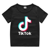 TikTok เสื้อยืดผู้หญิงแขนสั้นผ้าคอตตอน,เสื้อยืดสำหรับเด็กผู้หญิงสำหรับวันเกิดเสื้อยืดเด็กผู้ชาย39; S เสื้อผ้าตั้งแต่2ถึง8ปี