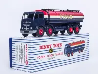 【Worth-Buy】 Mamas &amp; Babies Dinky Supertoy 942 CAMION-CITERNE FODEN 14ตัน REGENT 1:43โมเดลรถยนต์สำหรับ