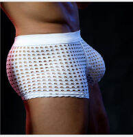 , , , ?สินค้ามาใหม่ชุดชั้นในนักมวยเกย์ jockstrap ตาข่ายเซ็กซี่สำหรับผู้ชาย