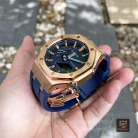 G-Shock AP Gen3 Navy Blue Rosegold รุ่น GA2110ET-2A ของแท้ ประกัน 1 ปี