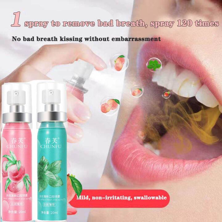 Original!! Mouth Spray Breath Freshener Remove bad breath, Long lasting