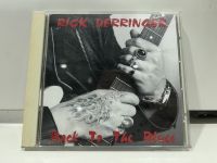 1   CD  MUSIC  ซีดีเพลง    RICK DERRINGER BACK TO THE BLUES    (B13K27)