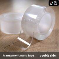 Nano Tape Transparent Double Sided Self-Adhesive For Kitchen Bathroom Plumbin Home Supplies Improvement Cricut Decorative Tapes Adhesives Tape