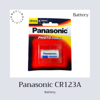 พร้อมส่ง ถ่าน Panasonic CR123A Lithium battery 3V สินค้าแท้100%  กล้องฟิล์ม