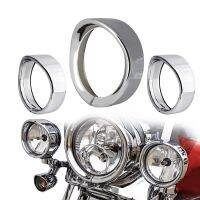 7-Inch Motorcycle Sun Visor Headlight Decorative Ring Turn Signal Lamp Brim Decorative Ring