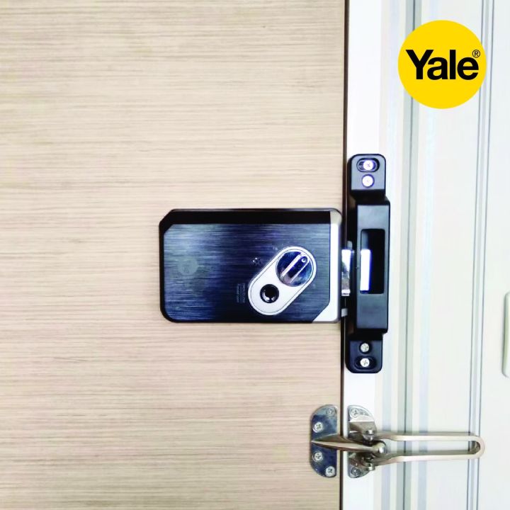 กลอนประตูดิจิตอลล็อค-digital-door-lock-yale-ydr4110