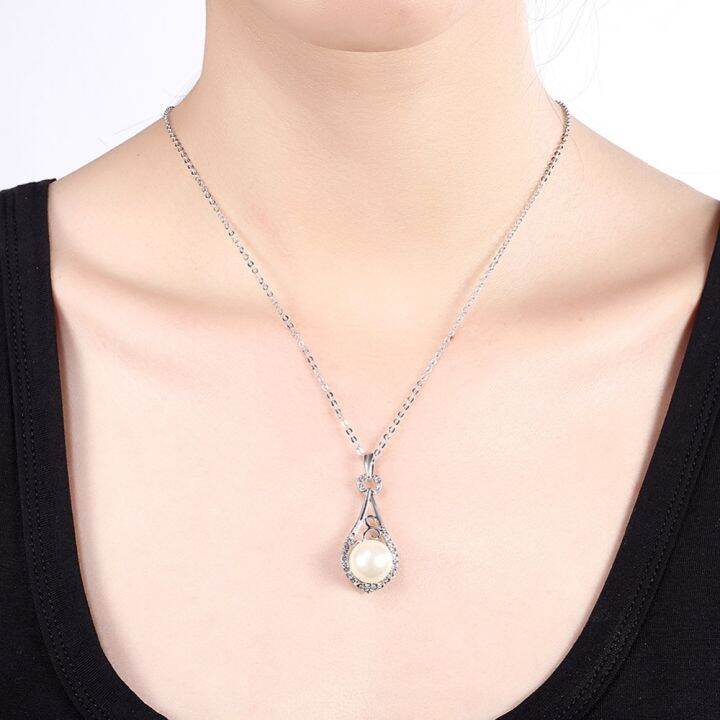 yingruiarno-plating18k-platinum-pearl-necklace