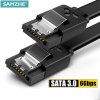 SAMZHE SATA Cable 3.0 Hard Disk Driver SSD Adapter 90 Degree Bending SATA Cable for Computer Connection