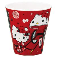 ถ้วยเมลามีน 270 ml ลาย Hello Kitty red