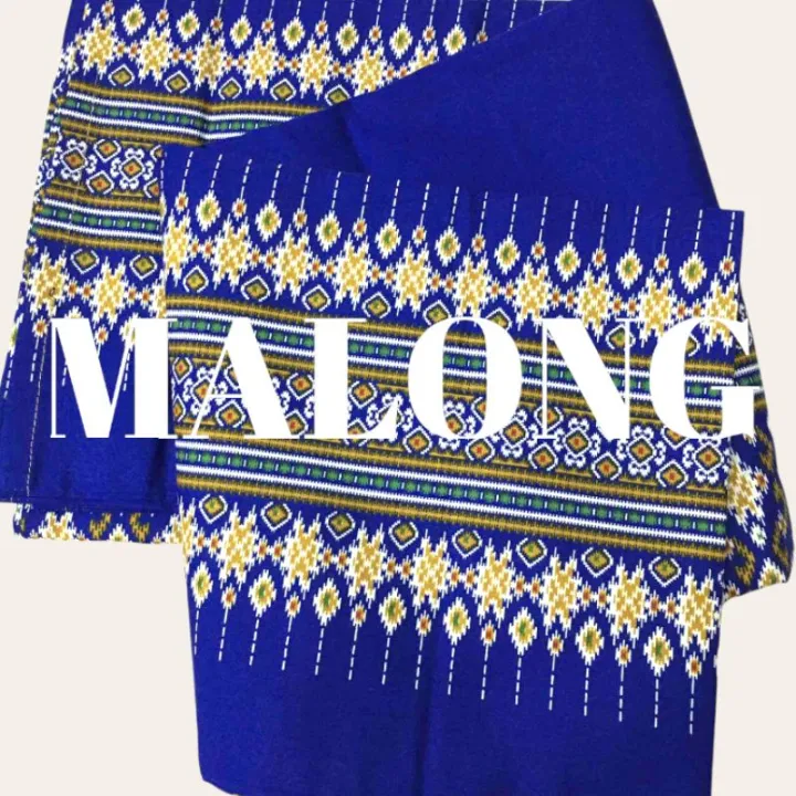 Original Ethnic Batik Malong Double Emchit Thailand 100% Cotton High ...