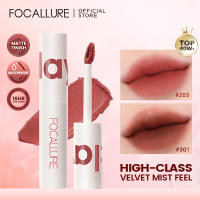 FOCALLURE ลิปสติก ลิปกลอส เนื้อแมตต์กำมะหยี่ อุปกรณ์สําหรับแต่งหน้า(ลิปติดทน,ลิปกันน้ำ)