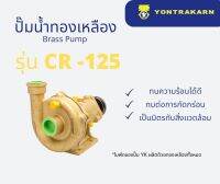 ปั๊มน้ำทองเหลือง CR125 ขนาด 1" 1/4 (นิ้วสอง)