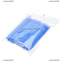 sunkepo6392 แปรงแต่งหน้าทิ้งแต่ละขนตาลบเครื่องมือ Swab Micro แปรงขนตาเครื่องมือขยาย