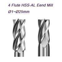 【DT】hot！ 4 Flutes End Mill Endmills Falt Mills for Iron Machining Short Flute Stub Length Milling Cutter Tools D25