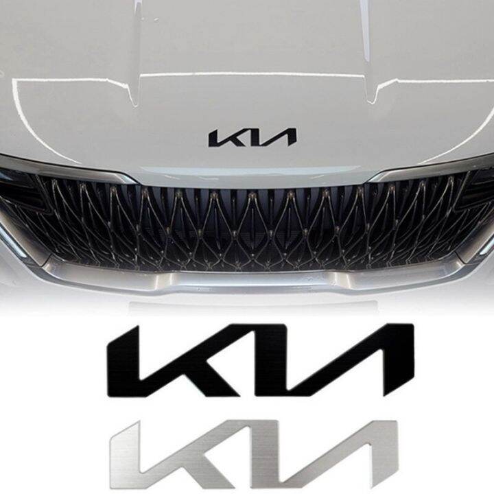 Cars 3D Car Sticker Metal Rear Trunk Emblem Badge Decals for KIA KN Logo K5 K3 Sportage 4 Rio 3